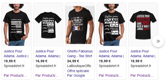 T shirt Adama Traoré