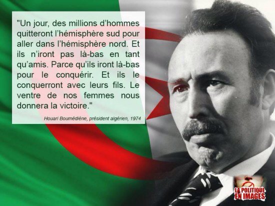 Houari Boumédiène, le ventre de nos femmes