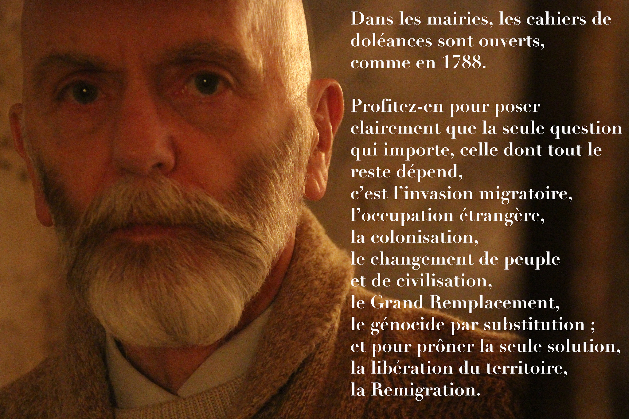 Renaud Camus - rémigration