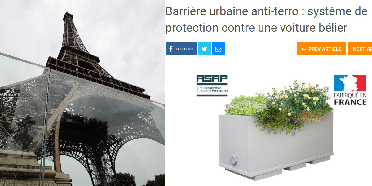 tour eiffel barrière anti terrosite